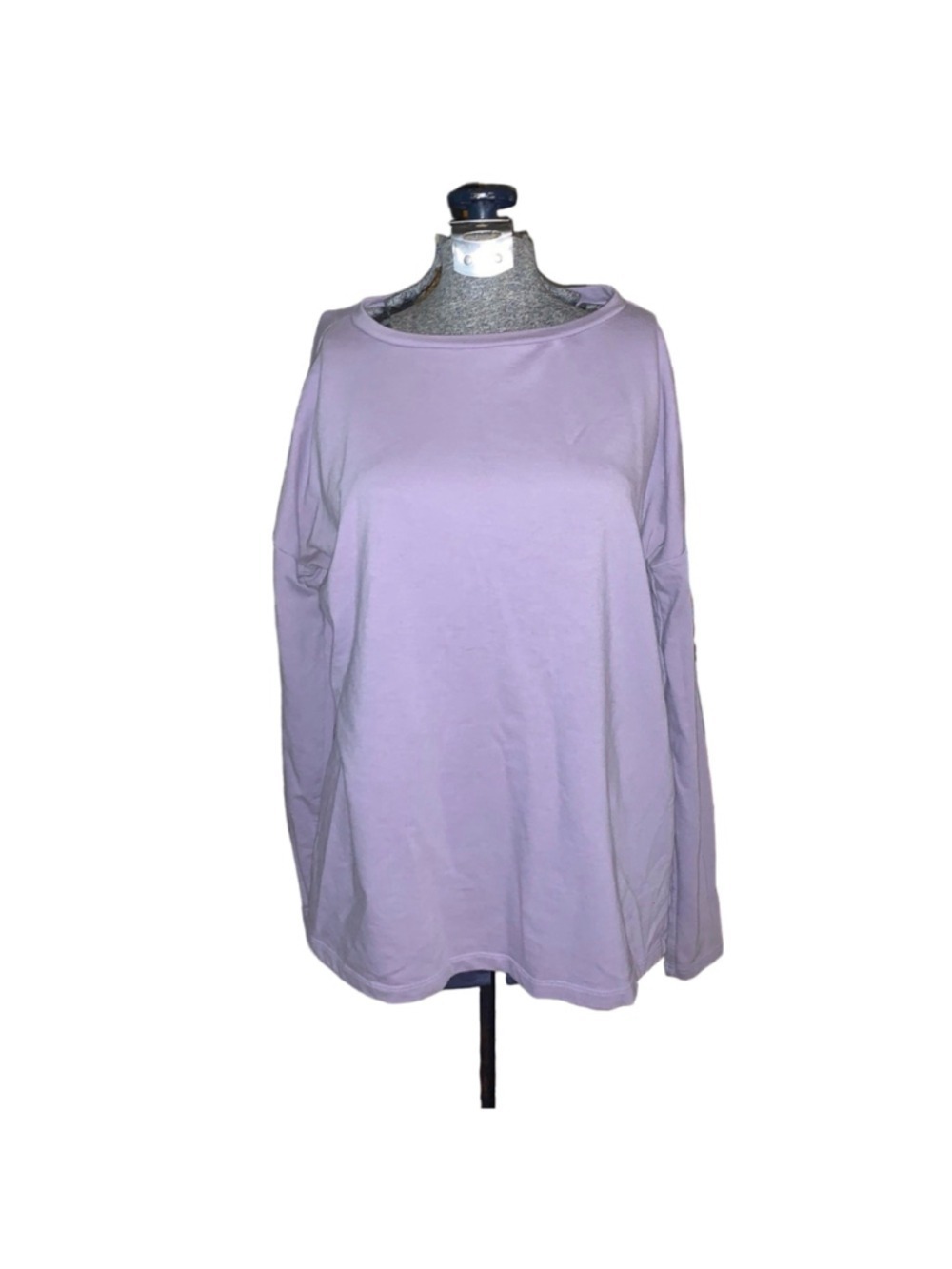 Women's BB Dakota Lavender Long Sleeve Tee Shirt Size M